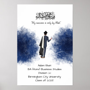 Poster Certificat de diplôme