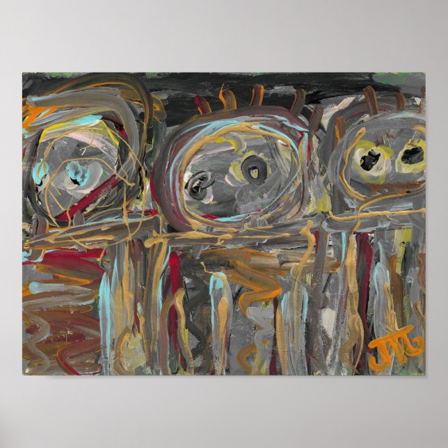 Poster "Ces amis" (Devant)