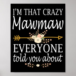 Poster Ces hommes, cette folle Mawmaw dont tout le monde
