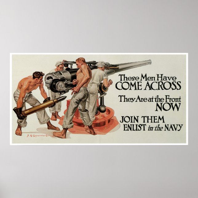 Poster Ces Hommes Sont Venus (Devant)