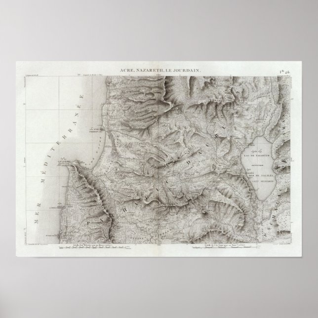 Poster Cesaree, Israël (Devant)