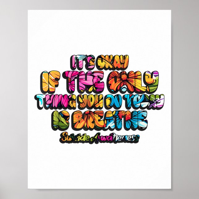 Poster C'Est Bon Si La Seule Chose Que Vous Faites Aujour (Devant)