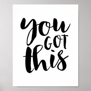 Poster C'EST ÇA, Une motivation noire