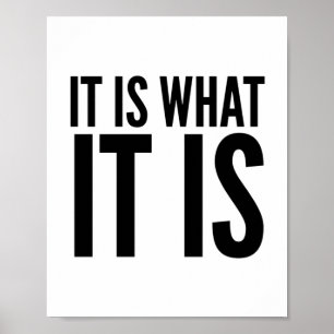 Poster C'est ce qu'il est