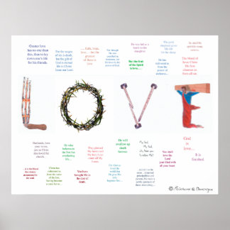 Poster C'est de l'amour.