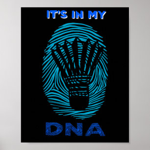 Poster C'est drôle dans mon Adn pour la famille des joueu