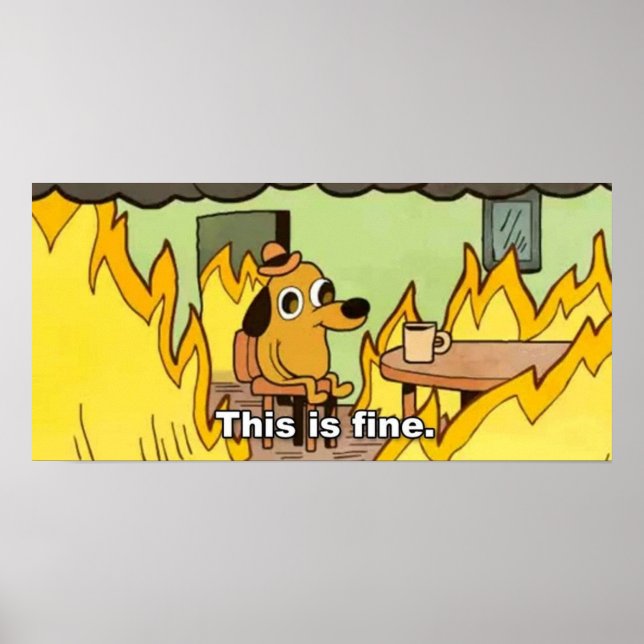 Poster C'est fini (Devant)