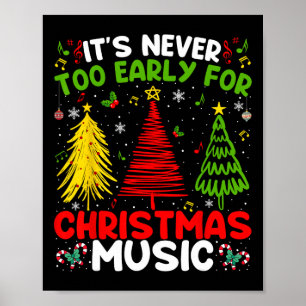 Poster C'est Jamais Trop Tôt Pour La Musique De L'Arbre D