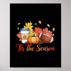 Poster C'est la saison de Footll Saison automne Footll Ci