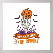 C'est La Saison D'être Main De Squelette Effrayant