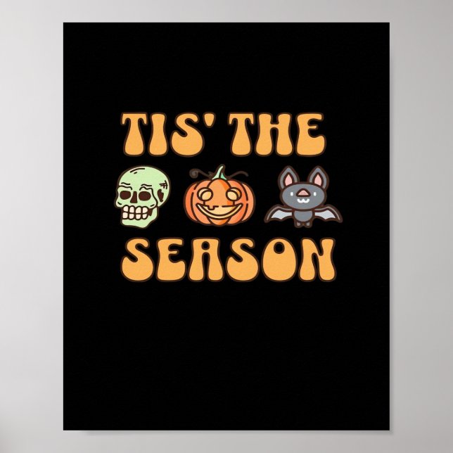 Poster C'Est La Saison Halloween (Devant)