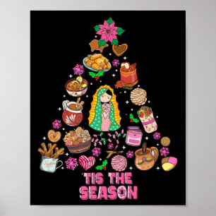 Poster C'est la saison mexicaine de Noël Feliz Navidad Xm