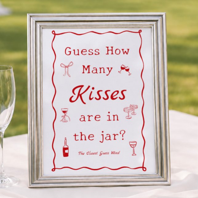 Poster C'est l'Amour Mariée: Devinez Combien (Créateur téléchargé)