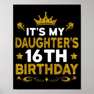 Poster C'est l'anniversaire de mes cousins 16 ans Joyeux