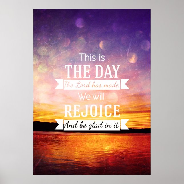 Poster C'est le jour que le seigneur a fait... (Devant)