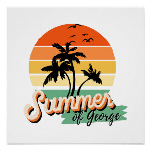 Poster C'est l'été de George