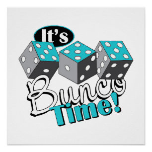 Poster C'est l'heure de Bunco !