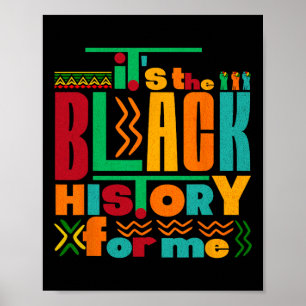 Poster C'est l'histoire des Noirs pour moi Mois de l'hist