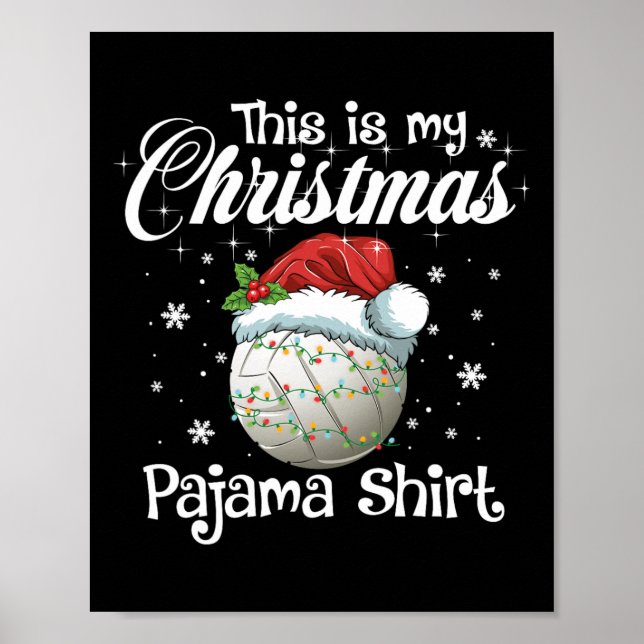 Poster C'Est Ma Famille De Pajama De Noël (Devant)