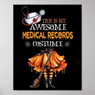 Poster C'Est Ma Médaille Costumée Des Records Médicales D