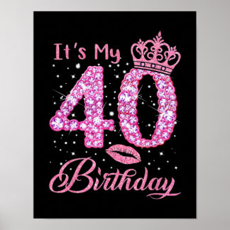 Poster C'est ma reine du 40e anniversaire