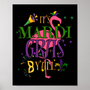 Poster C'est Mardi Gras Vous Tous La Nouvelle-Orléans Nou