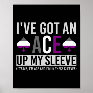 Poster C'Est Moi Im Ace Et Moi Dans Ces Manches Amusants 