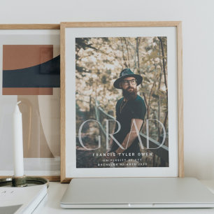 Poster C'est moi Texte dégradé moderne GRAD École pho