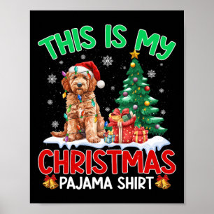 Poster C'Est Mon Amoureux des chiens De Pajama Goldendood