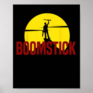 Poster C'Est Mon Arme À Boomstick Shotgun Dead Red Evil