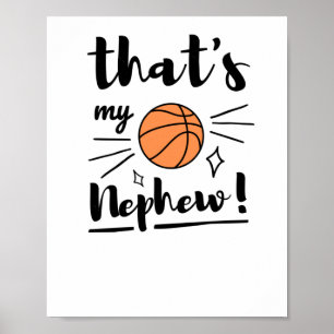Poster C'Est Mon Basket Nephew