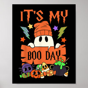 Poster C'Est Mon Boo Day Boday Enfants mignonette Fantôme