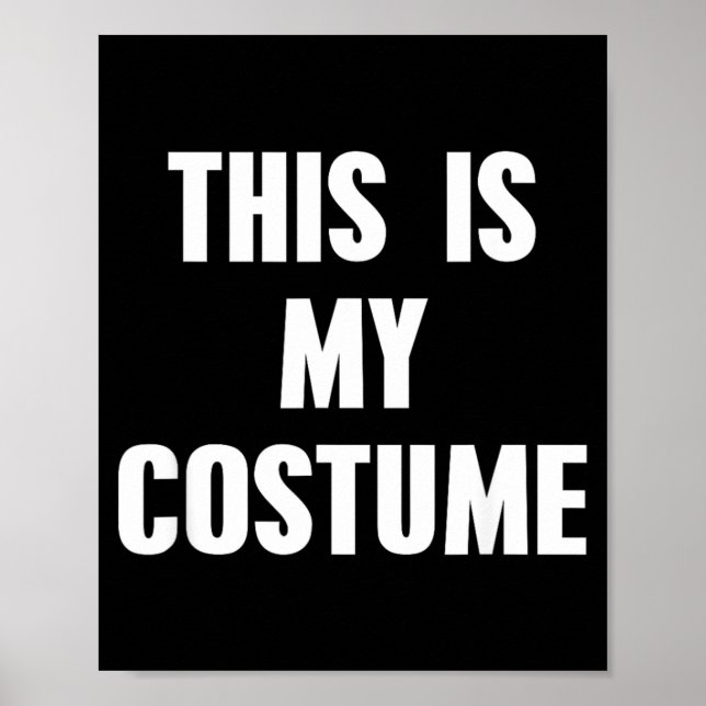 Poster C'est mon costume (Devant)