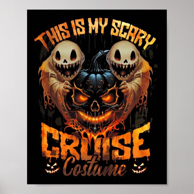 Poster C'Est Mon Costume De Croisière Scandaleux Devil Gh (Devant)