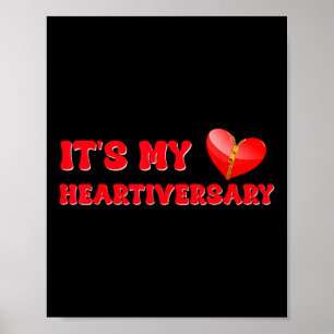 Poster C'est mon Heartiversary Sensibilisation aux maladi