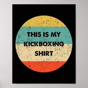 Poster C'est mon kickboxing