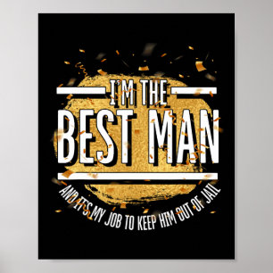 Poster C'est mon travail de le garder hors de prison témo