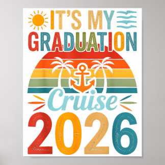 Poster C'est mon voyage de croisière de fin d'études 2026