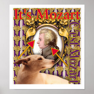 Poster C'est Mozart