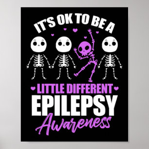 Poster C'est Ok D'être Un Peu Différent Sensibilisation à