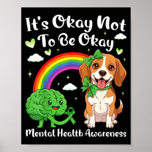 Poster Cest pas être chien de sensibilisation à la santé