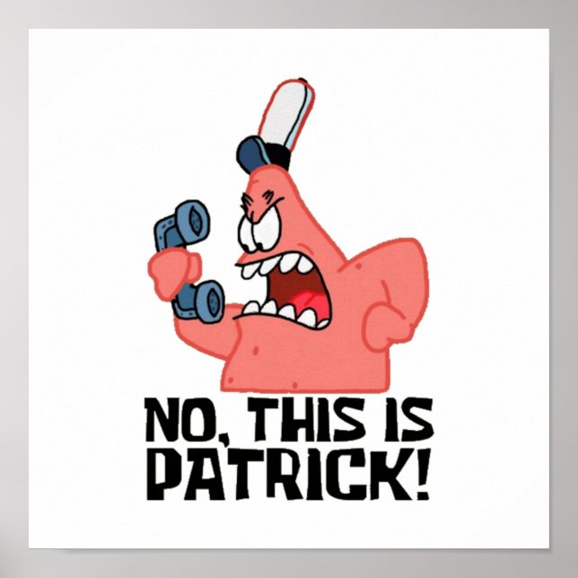 Poster C'Est Patrick (Devant)