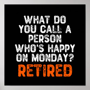 Poster C'est quoi, Do You Call a Person Who's Happy On Mo