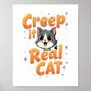 Poster C'est réel, chat 2