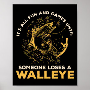 Poster C'est tout jeu amusant jusqu'à ce que quelqu'un pe