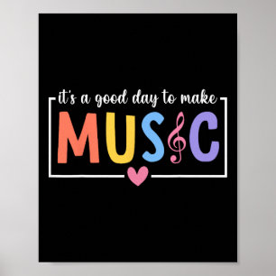 Poster C'est un bon jour pour faire de la musique Musicie