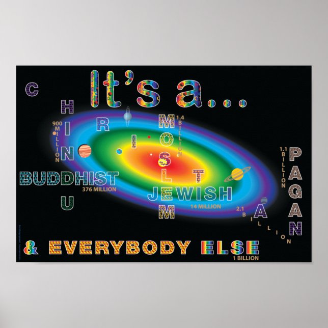Poster C'est un monde pour tous (Devant)