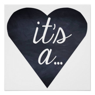 Poster C'est un... révélateur de genre, garçon ou fille, 