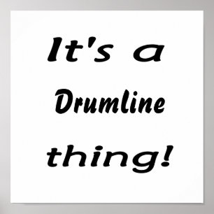 Poster C'est un truc de drumline !