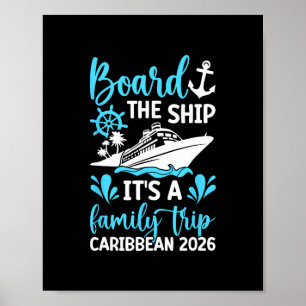 Poster C'est un voyage en famille dans les Caraïbes 2026 